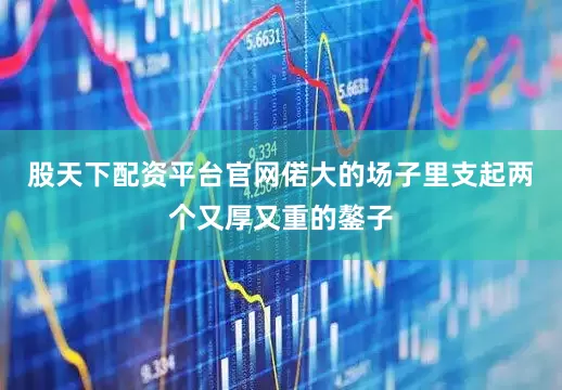 股天下配资平台官网偌大的场子里支起两个又厚又重的鏊子