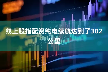 线上股指配资纯电续航达到了302公里