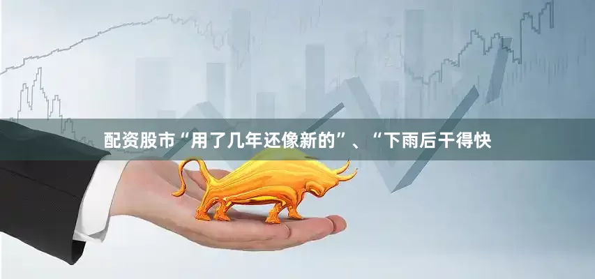 配资股市“用了几年还像新的”、“下雨后干得快